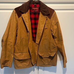 Vintage 1950s CUMBERLAND TAPATCO Canvas Hunting Fishing Jacket Size 42